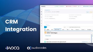AudioCodes Voca CRM Integration screenshot 4