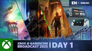 Xbox @ gamescom Broadcast 2025 | Day 1 (Black Ops 7, ROG Xbox Ally handhelds, Grounded 2, Keeper)