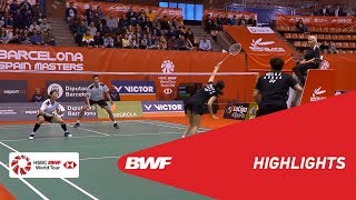 Barcelona Spain Masters 2019 Xd - F - Highlights Bwf 2019