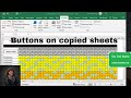 Show buttons on copied sheets in Excel