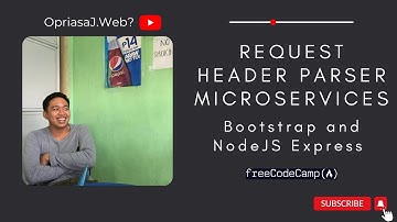 Request Header Parser Microservice - Bootstrap and NodeJS Express