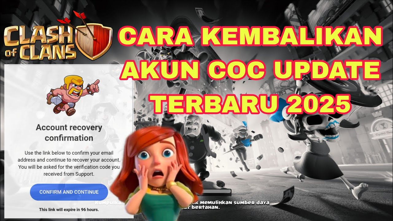 CARA KEMBALIKAN AKUN COC YANG HILANG UPDATE TERBARU 2025