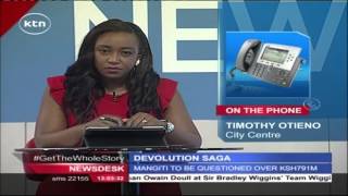 Devolution Principal Secretary Peter Mangiti appears before EACC for questioning