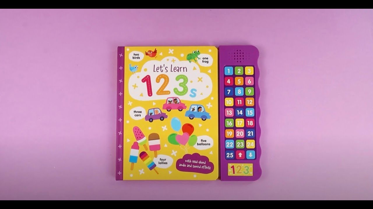 Let's Learn 123's - Sound Books