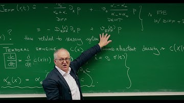 15. Chemotaxis, Run-and-Tumble Motion as Two-State Process, Keller–Segel model