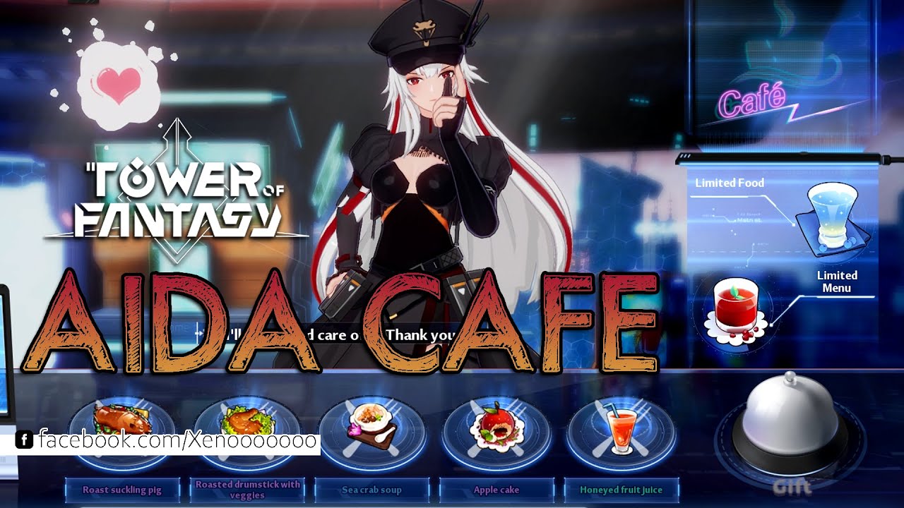 Aida Cafe Event Max Rewards | Tower Of Fantasy
