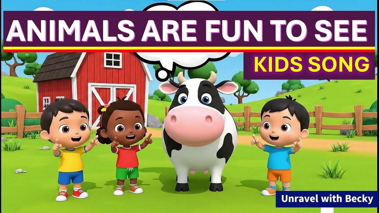 На животных интересно смотреть || Детские стишки и песенки