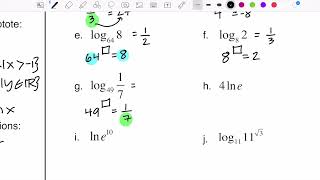 Math 3H - Unit 6 Review WS