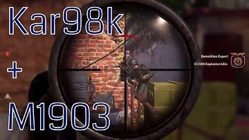 DEADLY! Quickscoping Montage / Gameplay Video COD WW2 Kar98k + M1903