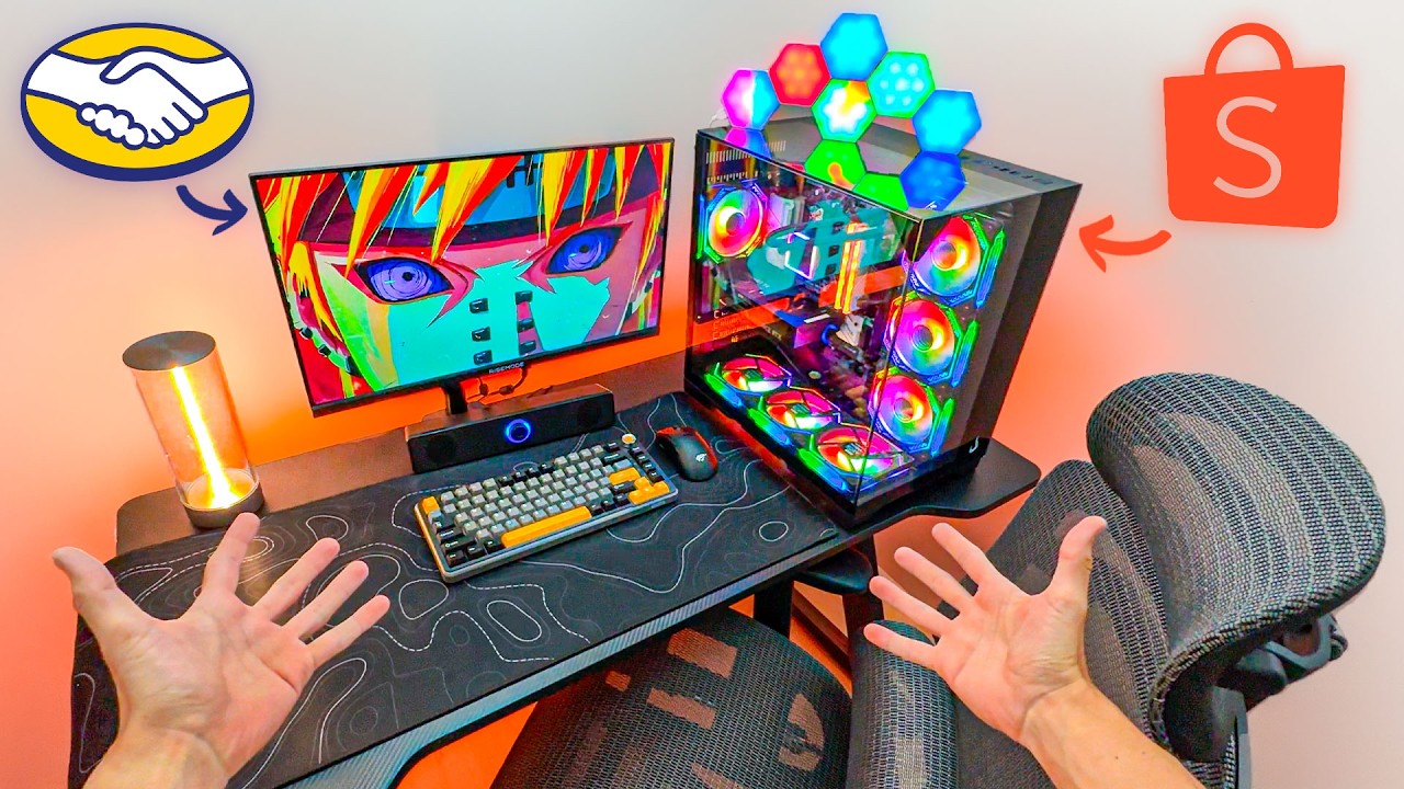 Montei MEU SETUP GAMER na CASA NOVA (sem GASTAR MUITO)