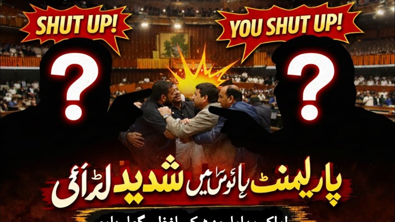 Fight in parliament house between two parliamentarians | Usama Speaks 