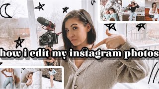 how I edit instagram pictures / 6 photo editing apps / lightroom tips! screenshot 4