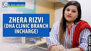 Ms. Zehra Branch Manager Dr Essa