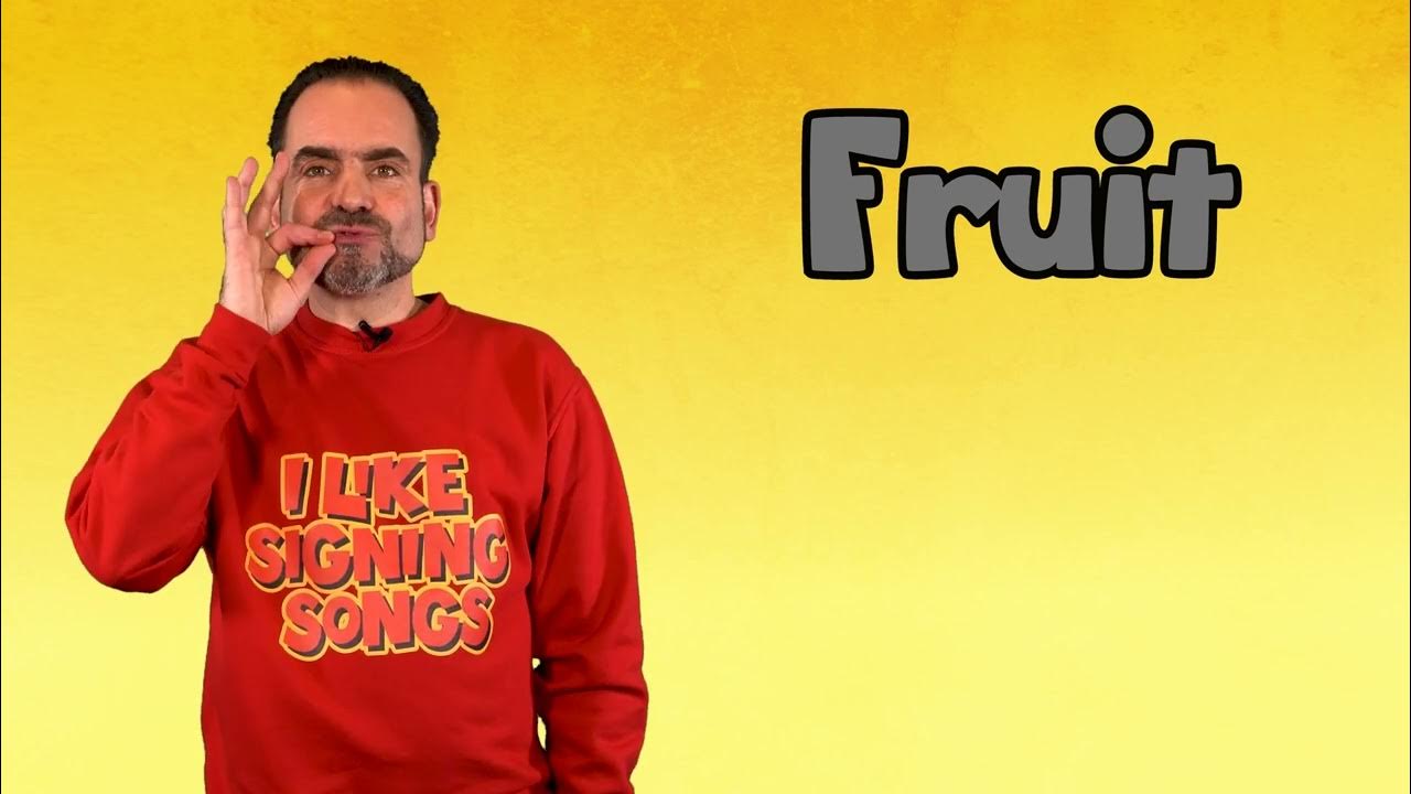 Sign FRUIT ASL for FRUIT FRUIT in Sign Language Sign Language for