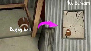 How to Find and Use the Rugby Ball ( ice Scream update ) screenshot 1