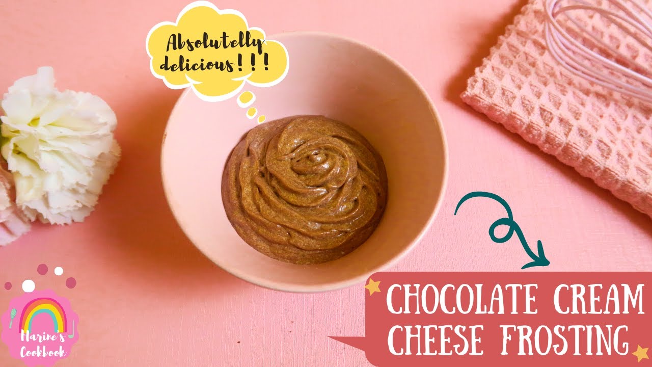 Chocolate Cream Cheese Frosting recipe in Tamil/Tasty & Easy Frosting
