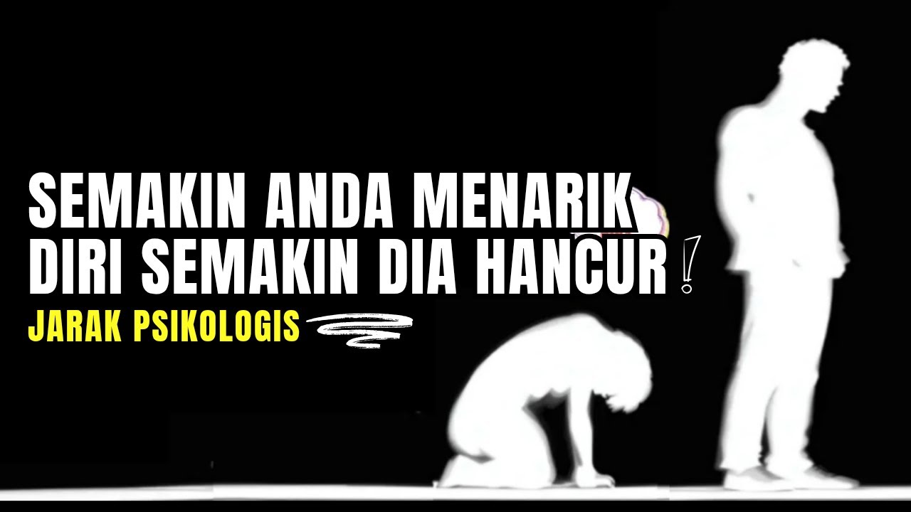 Semakin Anda Menjauh, Semakin Dia Hancur ~Jarak Psikologis | Langkah stoikisme