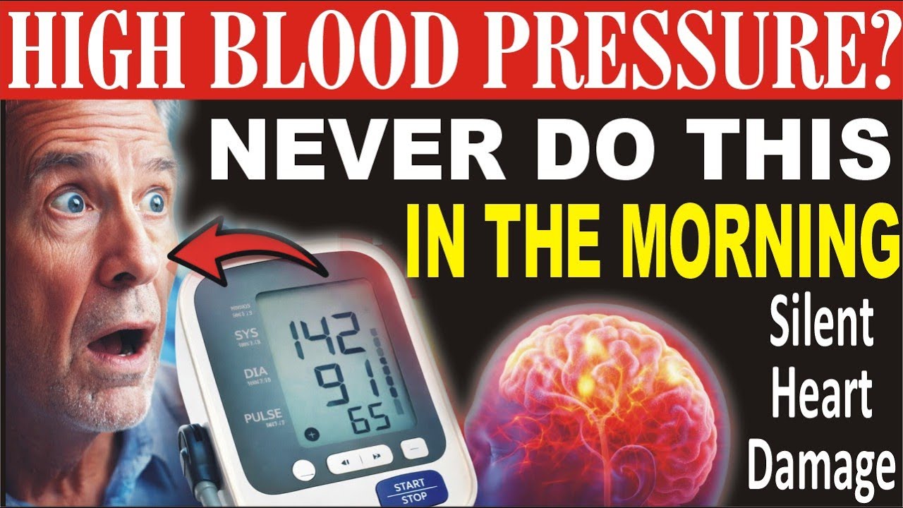 HIGH BLOOD PRESSURE NEVER DO THIS in the MORNING | Wellness Path Podcast