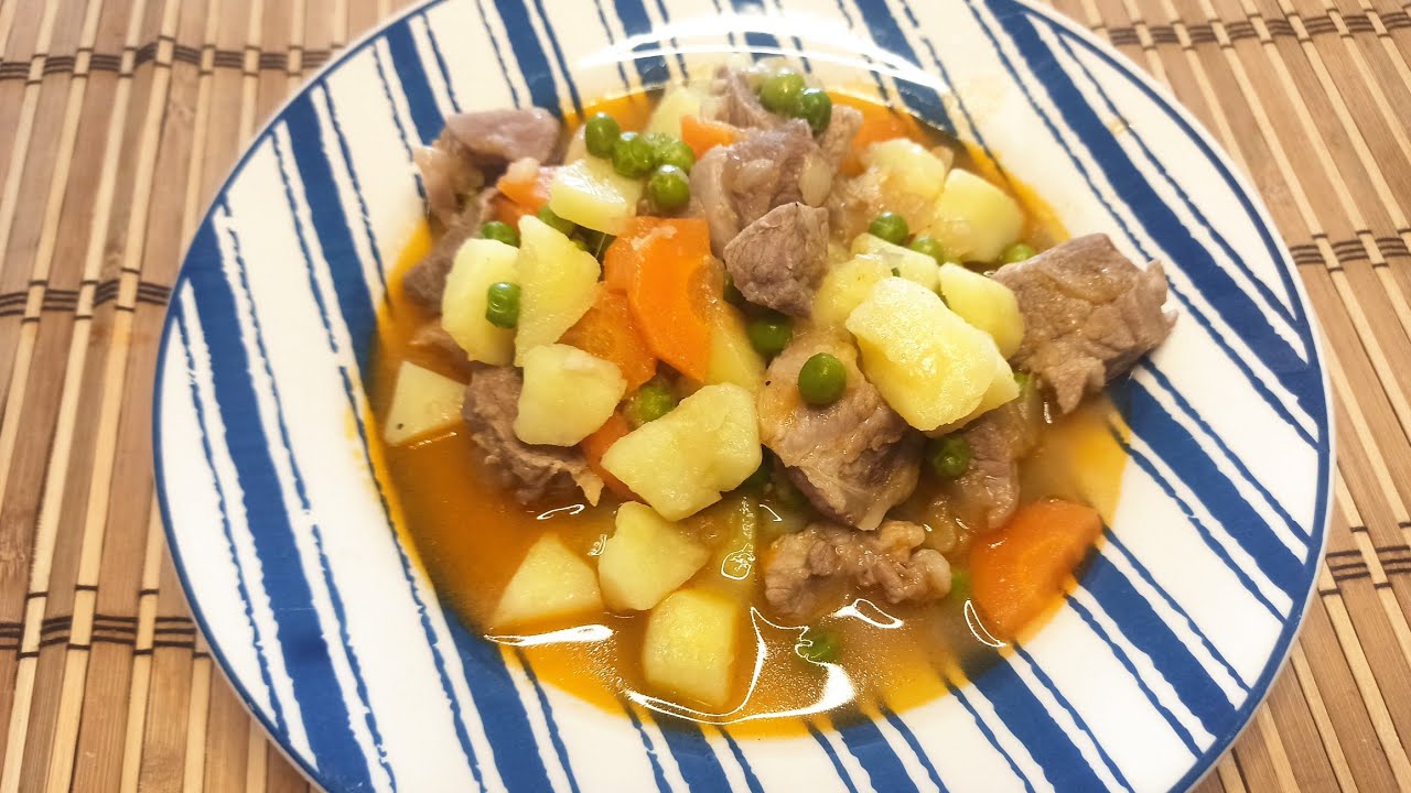 Guiso de carne. Mambo cecotec.