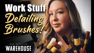 Using the Work Stuff Brushes For An Interior Detail!  Car Supplies Warehouse