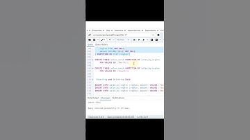 How To Create List Partitioning In PostgreSQL || Best PostgreSQL Tutorial Shorts