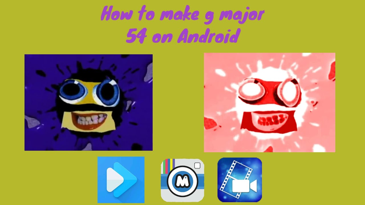 Requested: How to make g major 54 on Android