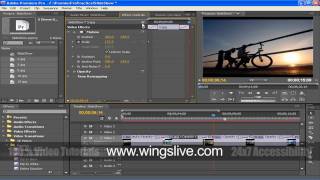 Animating Slide Show in Premier Pro CS4 - Video Tutorials - Wingslive