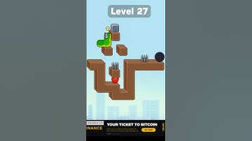 Snake Puzzle Level 27 Solution | Smart Logic Gameplay Walkthrough 🧩🐍 | Brainy Quest Challenge #logic