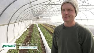 Kyle Jacobson with Jacobson Family Farms