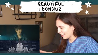 DONGKIZ - Beautiful Official M/V REACTION !
