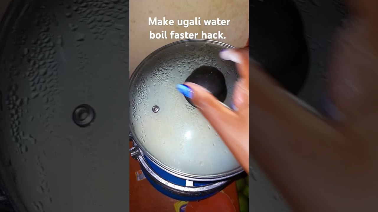 Speed Up Ugali Prep! Fast Water Boiling Trick 
