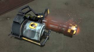 TF2 Unusual - Hot Butcher Bird Minigun ( Field Tested )