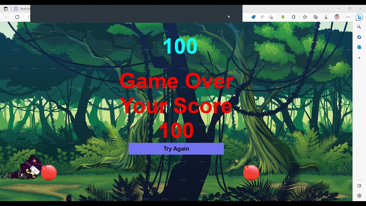 Building a 2D sprites animation game using pure HTML, CSS, and JavaScript