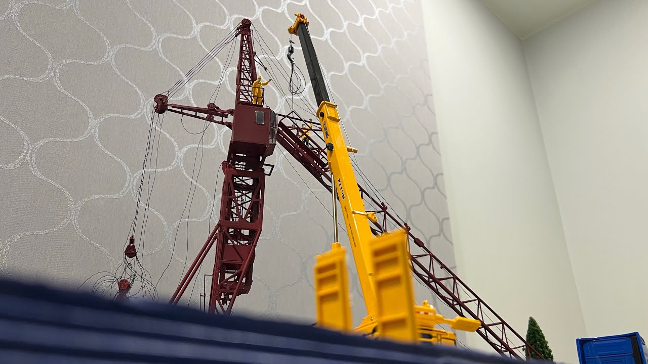 БУДІВНИЦТВО В МАСШТАБІ | Монтаж моделі Баштового Крану КБ-308 | modelcranes