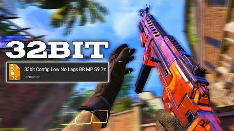 32BIT CONFIG LOW IN COD MOBILE | FIX FPS DROP BR MP | CONFIG CODM 2022