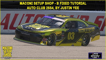 iRacing Maconi B-Fixed Auto Club Guide to Qualifying and Race 25S4
