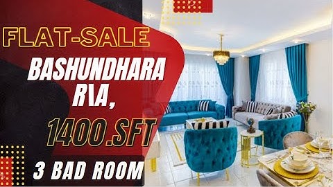 Bashundhara R A 1400 sft 3bad flat sell F block sohozproperty