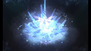 Unity  Real-time VFX Fallen angel - Ice Boss Attack (and Concept Art)