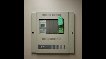 EST 3 Fire Alarm Control Panel at Elam Hall