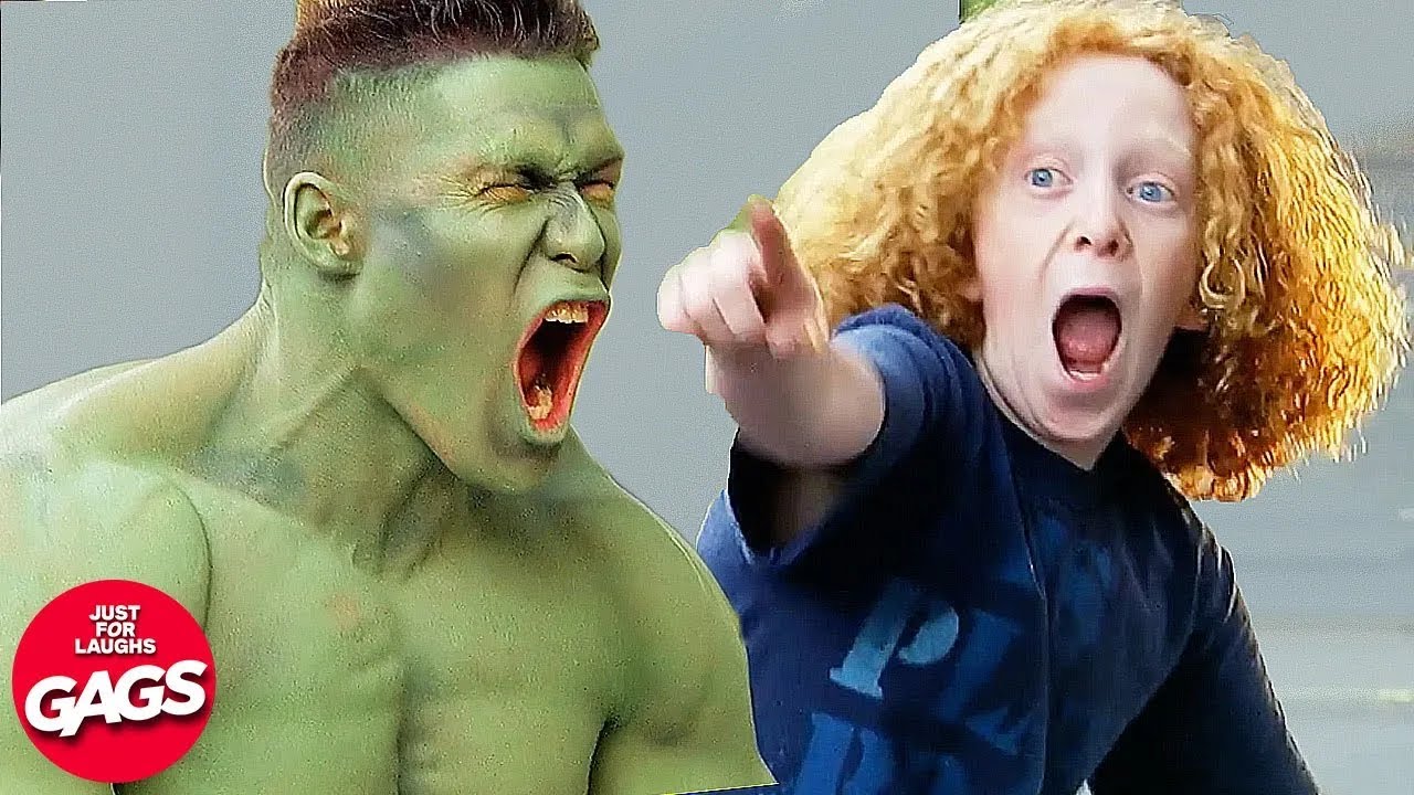 Hulk Defends Bullied Kids | Just For Laughs Gags – Video