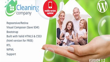 Cleaning Services WordPress Theme + RTL | Themeforest Website Templates and Themes