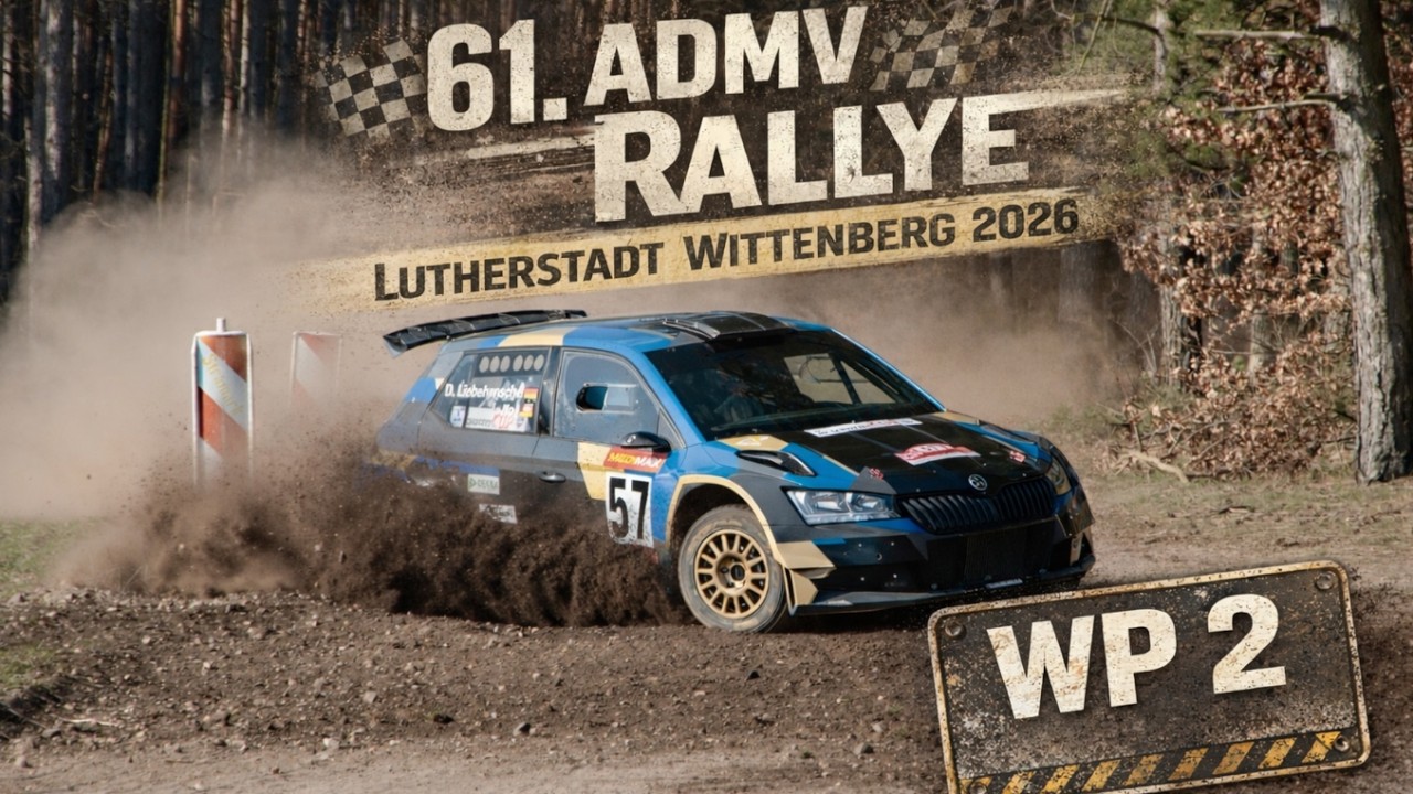61. ADMV Rallye Lutherstadt Wittenberg 2026 I WP 2 I ACTION I DRIFTS I 4k