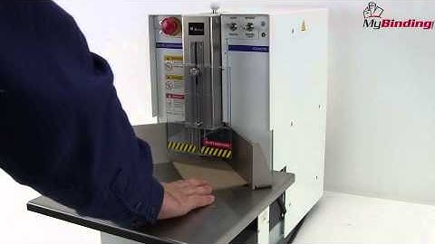 Akiles Diamond 7 Heavy Duty Electric Corner Rounding Machine Demo