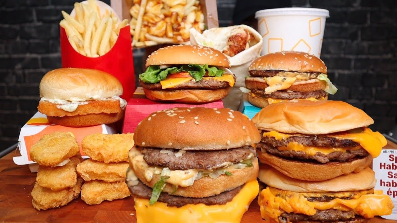 ASMR MCDONALD'S MUKBANG