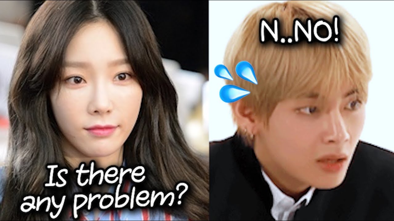 Why Bts Taehyung Suffered While Sitting Next To Girl Group Youtube
