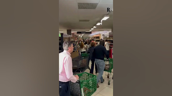 Code nei supermercati spagnoli a causa del maxi blackout