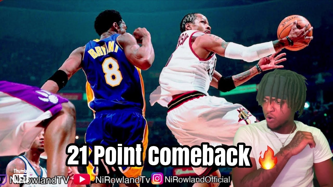 Most INTENSE NBA All-Star Game Ever 2001 Highlights - REACTION