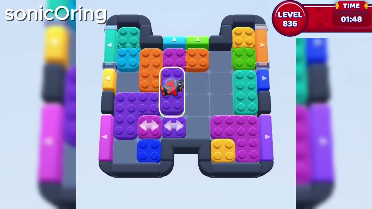 りんページ Color Block Jam Level 836 - YouTube