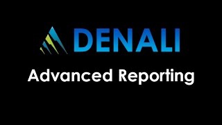 Advanced Group Reports in Denali screenshot 2