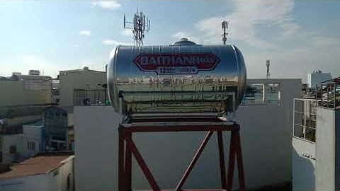 Hàn chân sắt, Lắp Bồn nước inox An toàn, đúng kĩ thuật